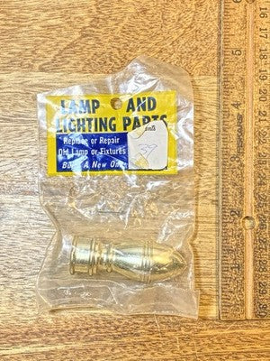 NOS Brass Finial (Thread Dia Is 5.5mm) Vintage Clock Parts (KD3753)