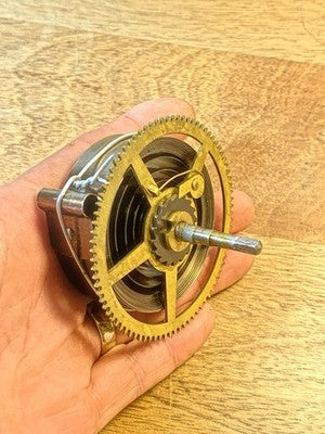 Sessions Chime Clock Time  Side Main Wheel - Vintage Clock Parts KD3408