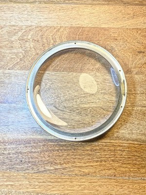 Clock Bezel W/ Convex Glass (6.3 Inch Dia, 5.4 Inch Inner Dia)    KD4533