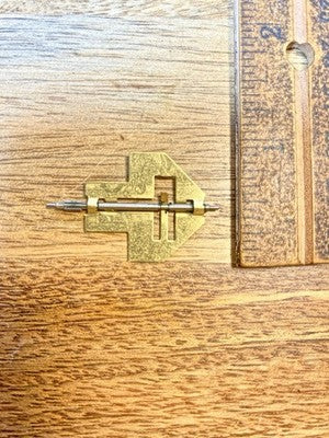 Hermle 451-050 Clock Chime Side Fly Wheel - Vintage Clock Parts   (KD3596)