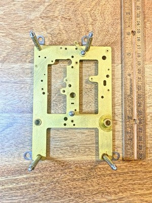 Sessions Chime Clock Front Plate (Looks Good) - Vintage Clock Parts KD3409