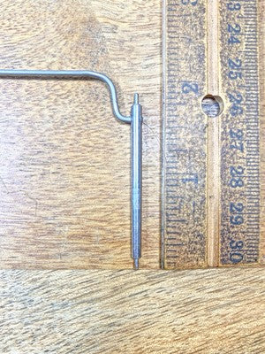 Clock Movement Verge Wire /  Part (Shaft Is 42.5mm, Pivot Is 1.2mm)  (KD2965)