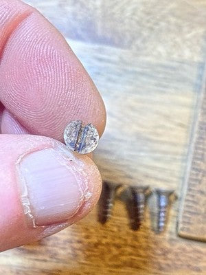 Antique American 8 Day Clock Movement Mounting Screws         (KD4363)