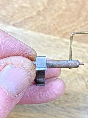 Clock Movement Verge (28.4mm Length, 17.8mm Between Teeth, 1.4mm Pivot) (KD3161)