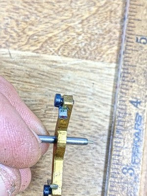 Herschede Clock Movement (PL 78) Verge - Vintage Clock Parts KD3339