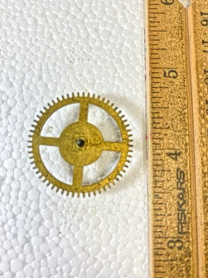 Doddo Cuckoo Clock Movement Time Side 2nd Wheel (KD2782)