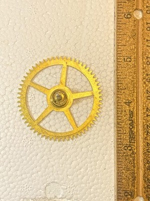Sessions Clock Movement Time Side 2nd Wheel (See Pics to ID) (KD4416)