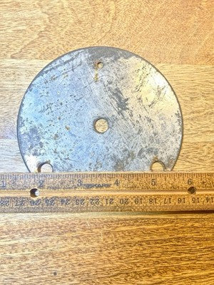 Sessions 8 Day Clock Movement Dial Pan (4 3/4 inch Dia.)     (KD4569)