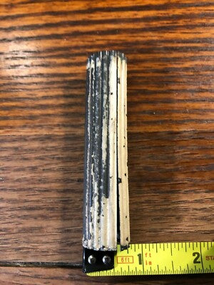 OLD 13/16" ROUND MANTLE CLOCK COLUMN (Clock Column KA806)
