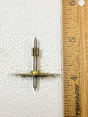 Herschede Clock Movement Time Side 5th Wheel (See Pics To ID Movement)  (KD2676)