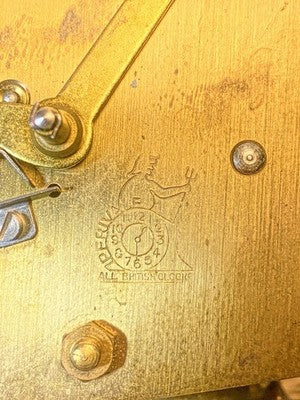 Perivale Clock Movement Time Side 2nd Wheel - Vintage Clock Parts KD3724