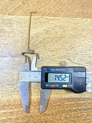 Antique Clock Movement Verge Or Crutch (Measures 14.52mm Between Teeth) (KD3151)