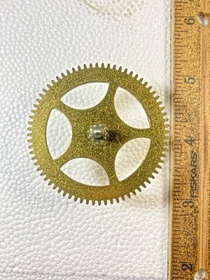 Ingersoll Clock Movement  Time Side 2nd Wheel (See Pics To ID Movement) (KD3067