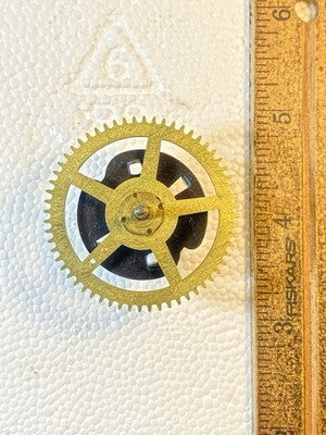 Sessions Chime Clock Strike Side 3rd Wheel - Vintage Clock Parts KD3398