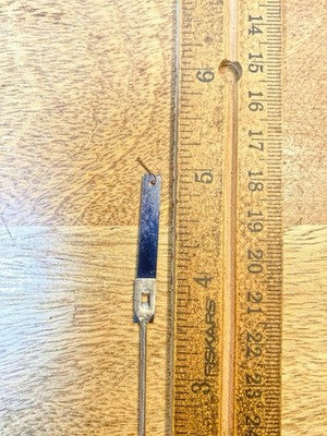 4 15/16 Inch Long Clock Pendulum Rod and Spring (KD4511)