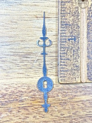 1.6 Inches Long Clock Minute Hand (Arbor Is 0.15 X 0.08 Inches) (KD3130)