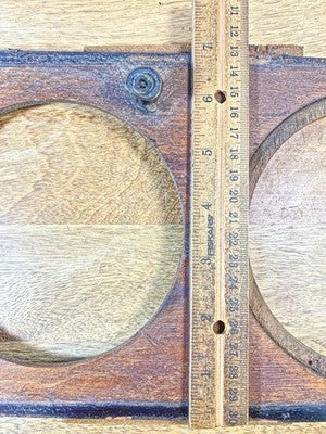 Wooden Clock Front (13 1/2 X 6 7/8 Inches) (No Glass) (LL5348)