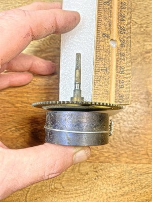 New Haven Clock Movement Time Side Main Wheel (See Pics To ID Mvmt)  (KD2959)