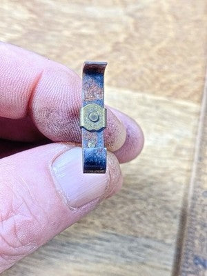 Antique Clock Movement Verge Or Crutch (Measures 17.84mm Between Teeth) (KD3152)