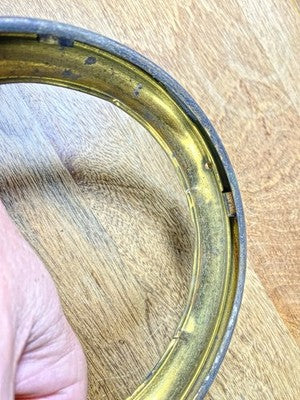 Antique Clock Bezel (No Glass) (142.10mm Dia, 115.60mm Inner Dia) (KD3164)