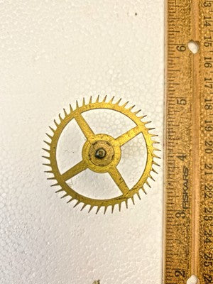 Ingraham (Stamped 12 33) Clock Movement Escape Wheel (KD2718)
