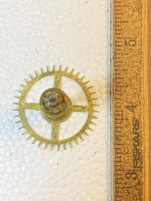 Ingraham (Stamped 5 12) Clock Movement Escape Wheel (KD4305)
