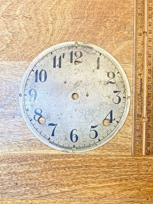 Gilbert Clock Movement (Stamped 30) Dial Pan (See Pics To ID Mvmt)   (KD4593)