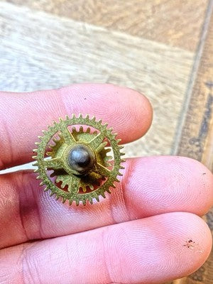 Antique New Haven Clock Movement Hands Post (KD4332)