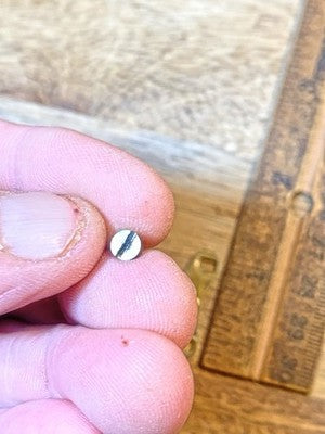 Perivale Clock Movement Pendulum Suspension Bridge - Vintage Clock Parts KD3606
