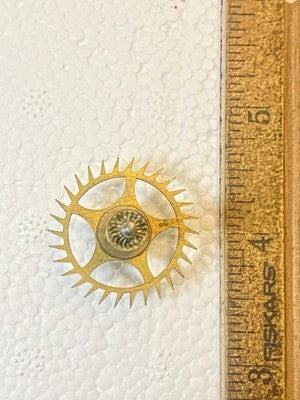 Gilbert Clock Movement (Stamped 24) Escape Wheel  (KD4370)