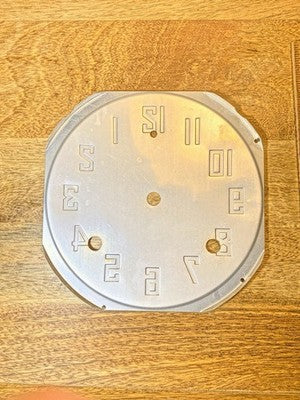 Sessions Clock Dial Pan - Vintage Clock Parts (KD3710)
