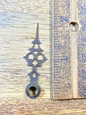 Clock Hour Hand 1 7/8" Long (Arbor Is 5.4mm Dia.) - Vintage Clock Parts KD3318