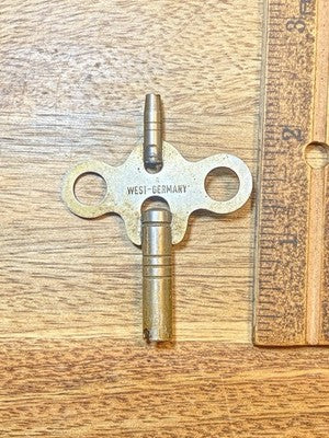 Clock Key Number 6 (3.75mm) on Bottom, Number 0000 (1.50mm) On Top   (KD3645)