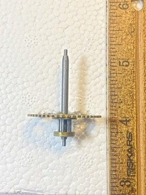 Gilbert Clock Movement (Stamped 24) Time Side 4th Wheel  (KD4371)