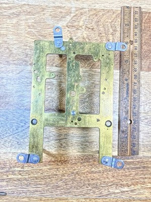 Sessions Clock Movement Front Plate (Pivots Look Good) Vintage Clock Part KD3264
