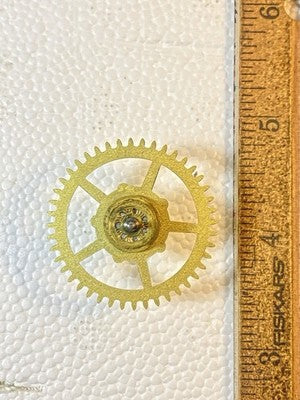 Sessions Chime Clock Time Side 4th Wheel - Vintage Clock Parts KD3393