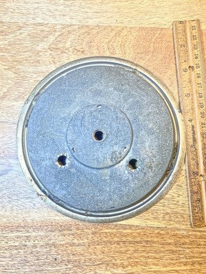6 1/2 Inch Diameter Parlor Clock Dial Pan      (KD4506)