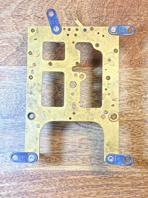 Gilbert Clock Movement (Stamped 24) Front Plate (Pivots Look Good)  (KD4395)