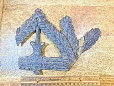 Carved Wood Clock Trim Piece- Vintage Clock Parts LL5371