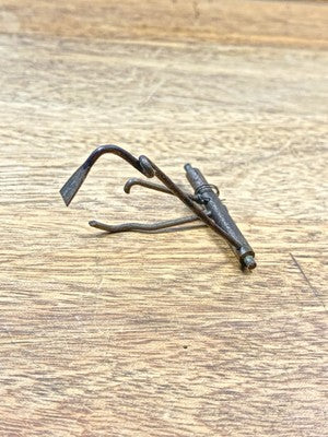 Ingraham Clock Mvmt (Pat 78/79)  Count Wheel Lever (See Pics To ID) (KD2917)