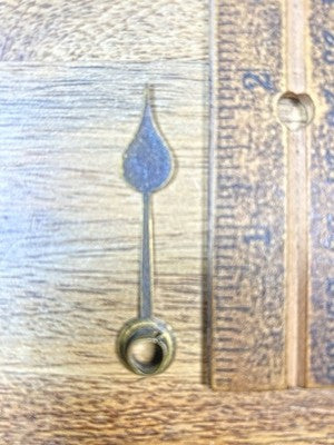 Clock Hour Hand 1.9 Inches (Arbor Dia 0.18 inches)- Vintage Clock Parts KD3267