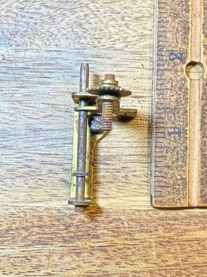 Ingraham (Stamped Oct 78 / Nov 79) Clock Movement Pendulum Bridge (KD4277)