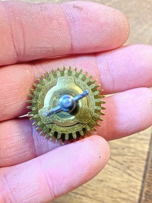 Seth Thomas Plymouth 89IM Clock Movement Hands Post (KD4351)