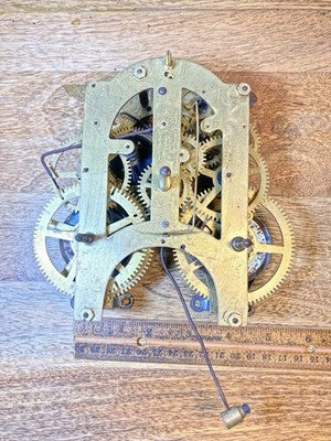 Made In Japan Clock Movement Hands Post (See Pics To ID Mvmt)  KD4269
