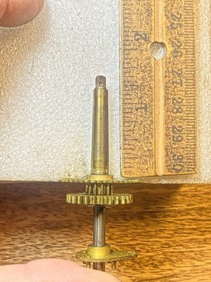 Seth Thomas 89K Clock Hands Post - Vintage Clock Parts KD3490