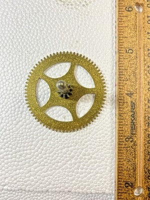 Ingersoll Clock Movement  Time Side 2nd Wheel (See Pics To ID Movement) (KD3067