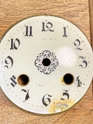 P. Japy (Stamped 1878) Clock Dial Pan (90.3mm Dia.  (For Parts/Repair)  (KD3048