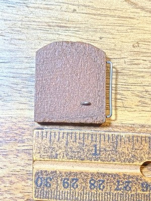 Cuckoo Clock Door ( 1  1/4 X 1  1/16 Inches)- Vintage Clock Parts KD4088
