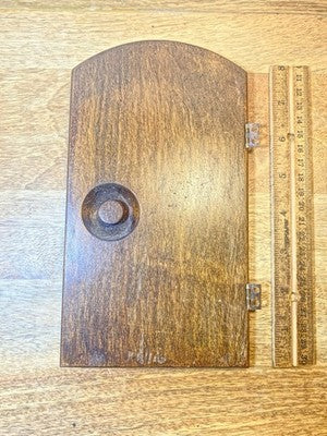 New Haven Tambour Clock Back Door (4 5/8 X 8 1/2 Inches)    KD4456