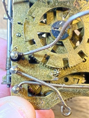 GM Angem Cuckoo Clock Movement Plate Nut  (KD4064)